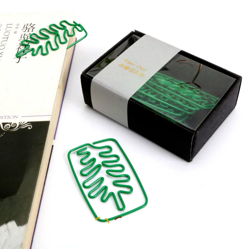 Копыта трава ПЭТ с пластиковым покрытием зеленая скрепка для бумаги офисная