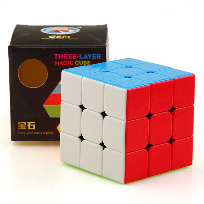 Новый ShengShou GEM 3x3x3 магический куб матовая сторона Профессиональный трехслойный