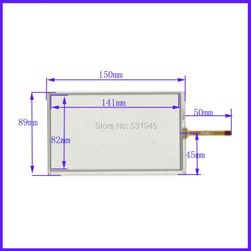 ZhiYuSun XWT199 Новый 6 2 дюймовый сенсорный экран 150 мм * 89 для GPS Стекло 150*89 tble compatibleor soling