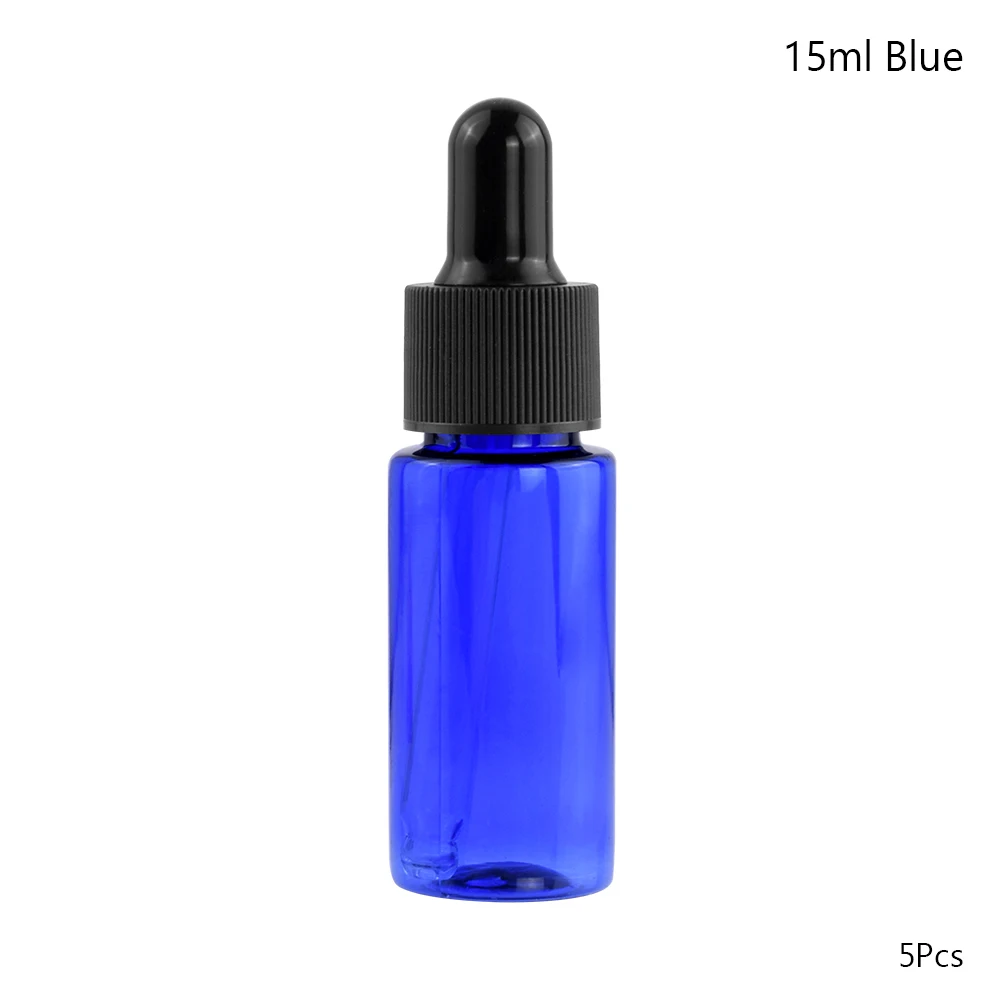 15ml Новинка, 5 шт. 10/15/20 мл химические реагенты для пипетки падение Янтарный Стекло ароматерапия Пипетка для жидкости бутылки многоразового использования бутылки - Цвет: 15ml