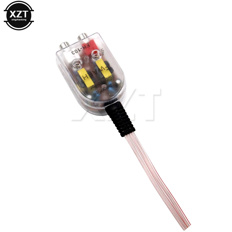 1 шт. автомобильный аудиопреобразователь для динамика в RCA|speaker to rca|speakers for carspeaker