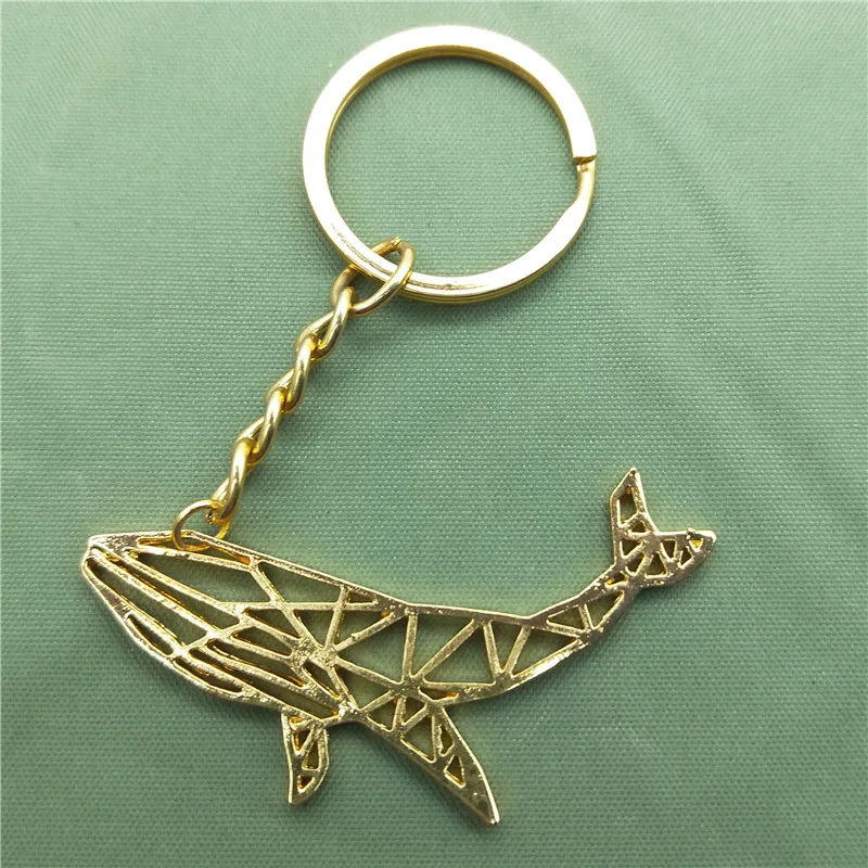 New Whale Key Chains Fashion Geometric Jewellery Car Keychain Bag Keyring For Women Men | Украшения и аксессуары
