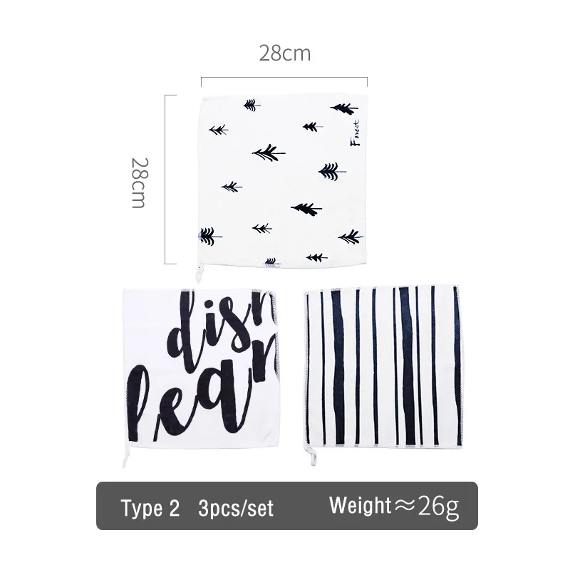 4 шт./лот чистящий коврик для кухни посуды чистящие полотенца тряпка ресторана