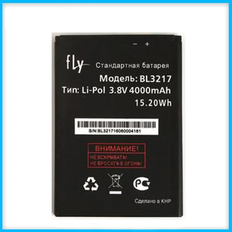 Fly BL3217 Батарея высокое качество мобильного телефона Замена литий ионная для BL 3217