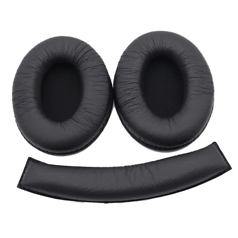 

Earpad Ear Pad Earphone Soft Foam Cushion Headband Cover Head Band Replacement for Sennheiser HD202 HD212 HD437 Headphones