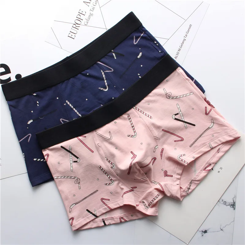 3 Pieces Explosive Men's Underwear Breathable Sweat-Absorbing Boxers Sexy Calzoncillos Hombre Boxer Marca | Мужская одежда