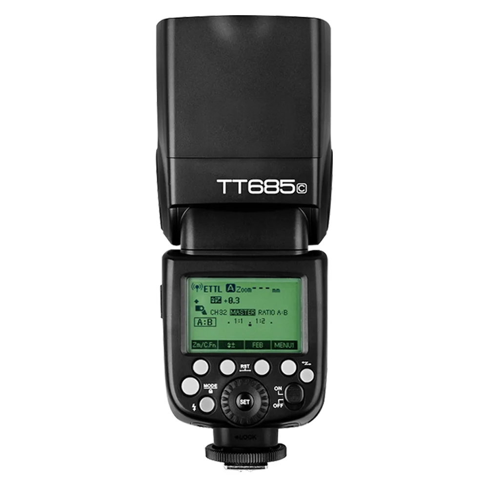 Godox TT685 TT685C+ X1C ttl Flash& Trigger Набор беспроводной 2,4G Speedlite передатчик для Canon EOS 70D 60D 5D2 5D3 6D 7D+ шесть подарков - Цвет: TT685C