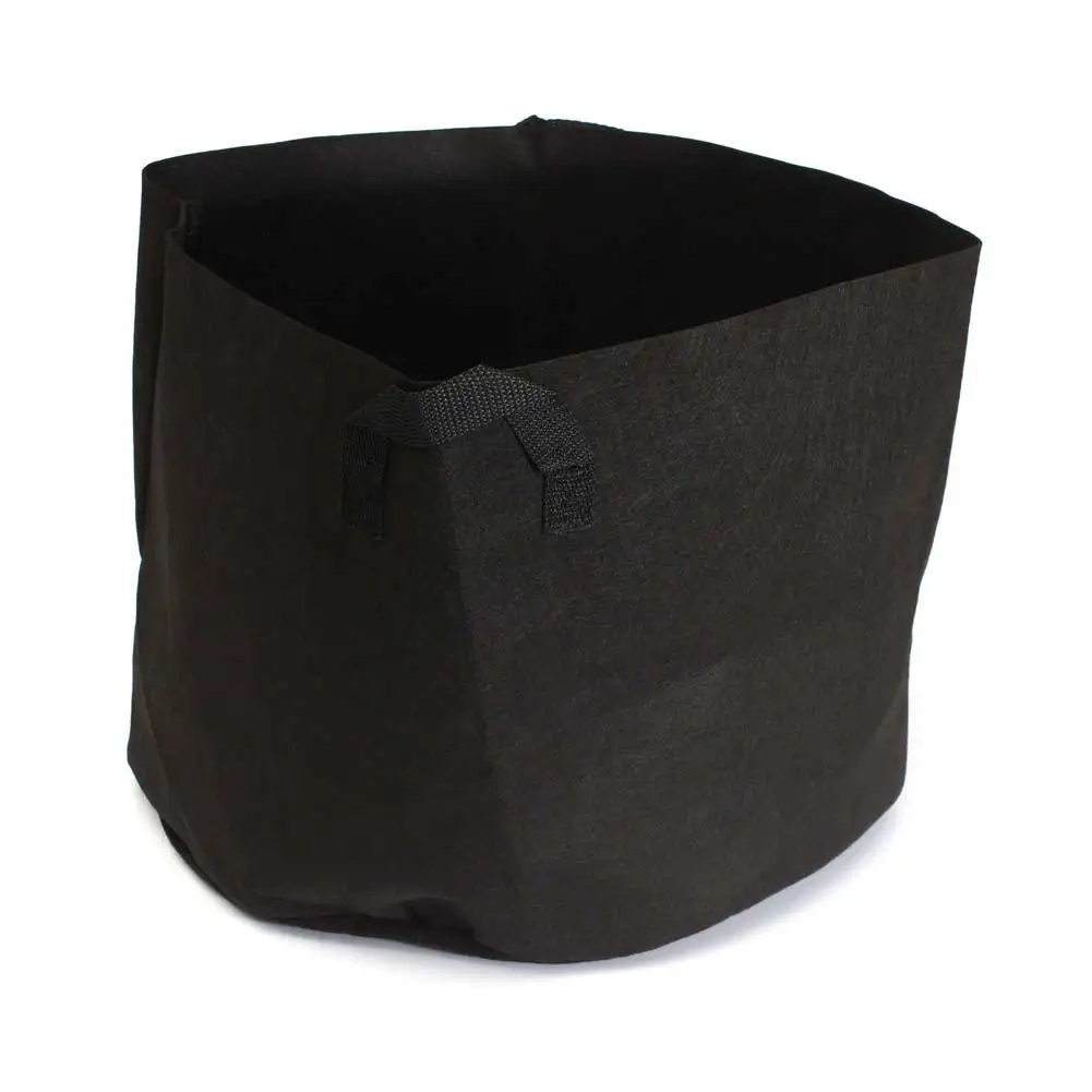 Горшок из ткани зеленый Растительный мешок корень контейнеры круглый горшок