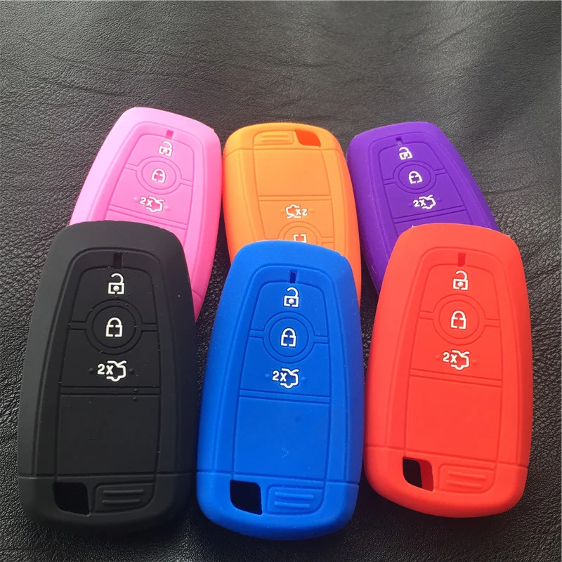 Силиконовый резиновый чехол для автомобильного ключа ford mondeo 2017 MKC MKX MKZ Lincoln continental