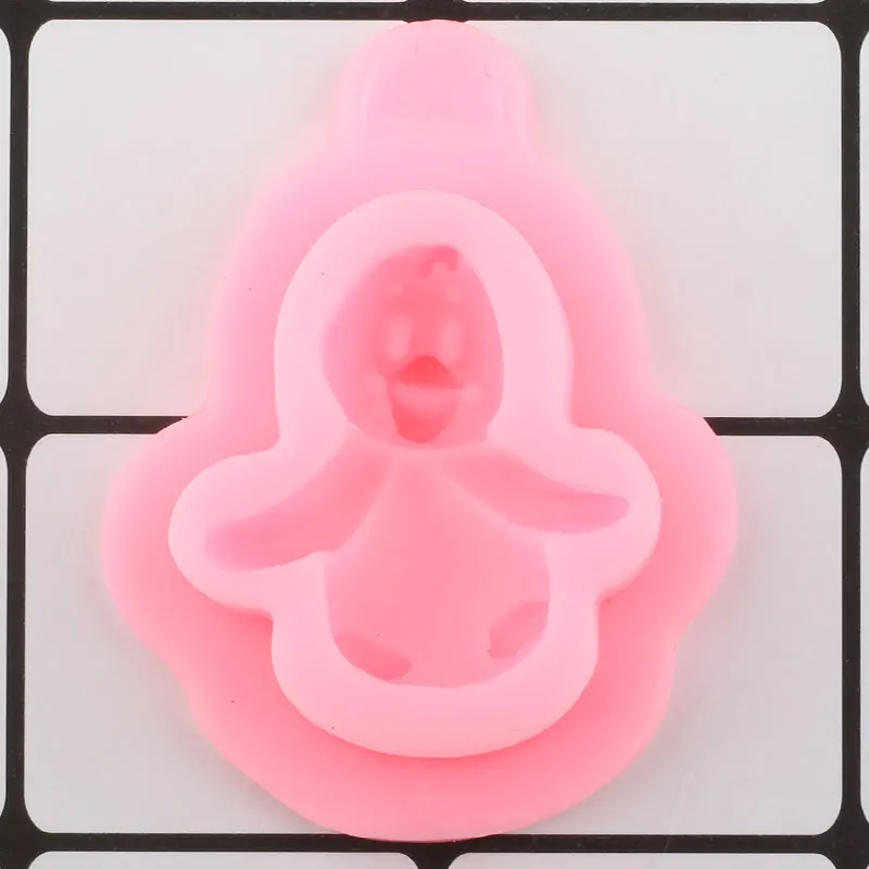 3D утка силиконовая форма животные кекс Топпер помадки формы сделай сам Детская