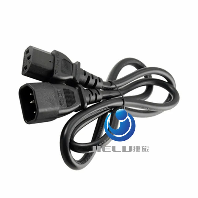 Кабель удлинитель с разъемом Папа мама 1 м 3 фута 100 см IEC 320 C14 To C13|female power cord|c14 to c13power