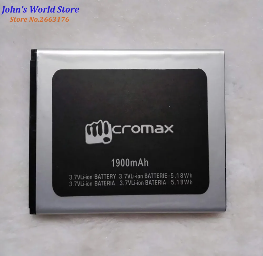 Высокое качество оригинальный для Micromax A093 мобильный телефон литиевая батарея