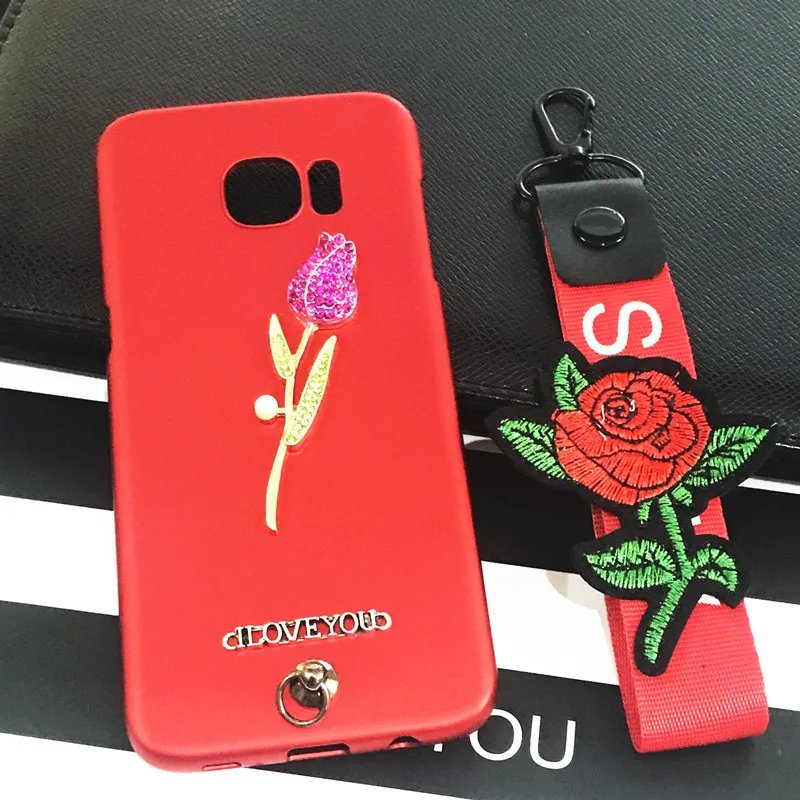 Ремешок на запястье розовый чехол для телефона honor 7A 7C 7X P smart huawei Y5 Y6 Y9 Y7 2018 P10 P20 mate 20