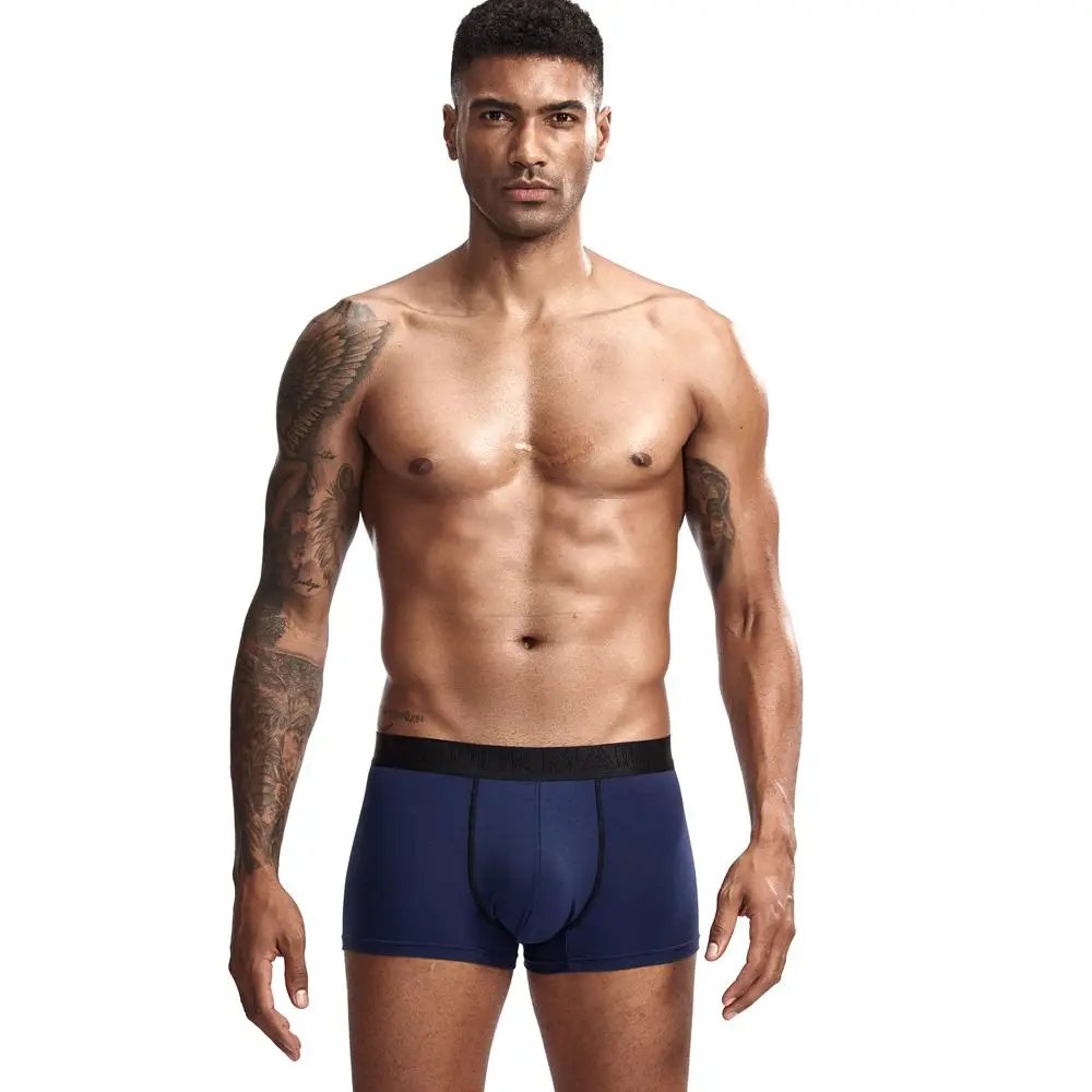 JOCKMAIL мужское модальное мягкое Мужское нижнее белье боксерские шорты Мошонка уход капсула функция здоровья молодежи Сеульское Выпуклое разделение боксер