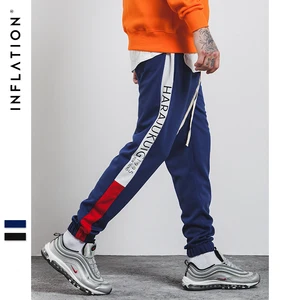 INFLATION 2018 джоггеры штаны мужские спортивные штаны мужские брендовая одежда повседневные спортивные штаны мужские уличные штаны беговые хлопковые модные спортивные штаны в стиле хип-хоп мужская одежда 360W17