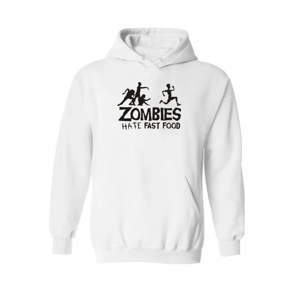 ZOMBIE с буквами Hate Fast Fate BlackGray новые толстовки капюшоном Мужские брендовые