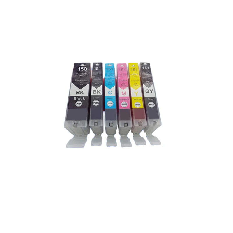 Картридж для принтера canon PIXMA IP7210 MG5410 MG5510 MG6410 MG6610 MG5610 MX921 MX721 IX6810 6 шт. | Компьютеры и
