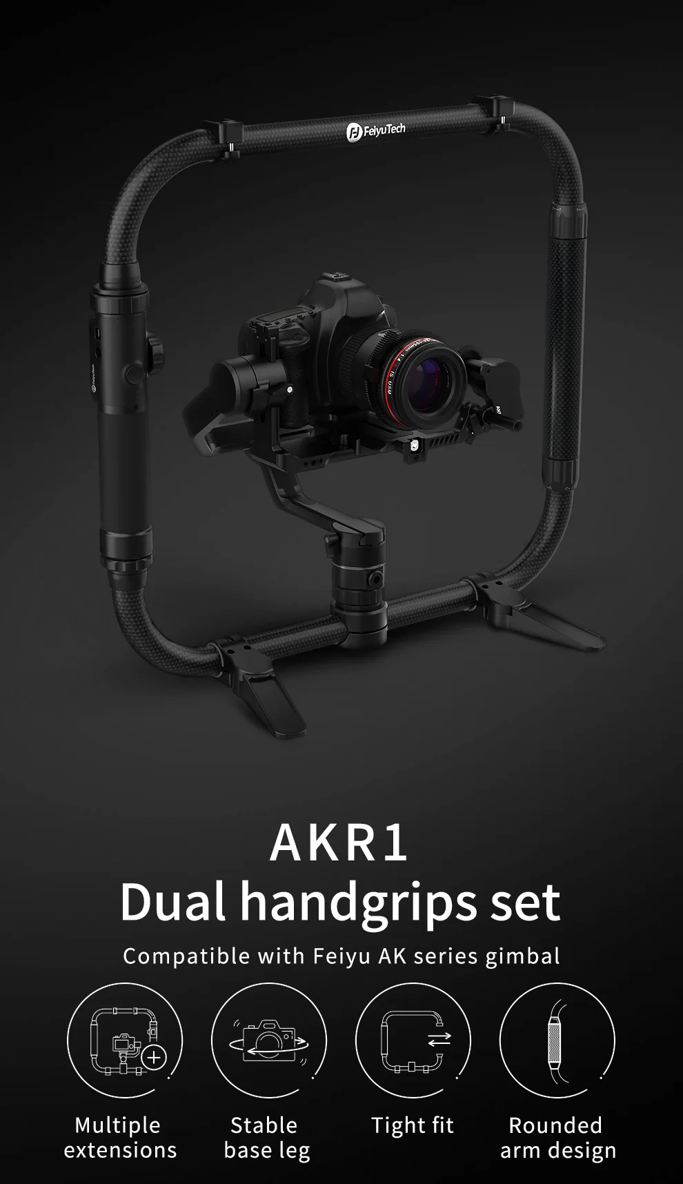 FeiyuTech Feiyu AK2000 AK4000 AK4500 3-осевая карманная Камера карданный стабилизатор для sony Canon Panasonic GH5 Nikon D850