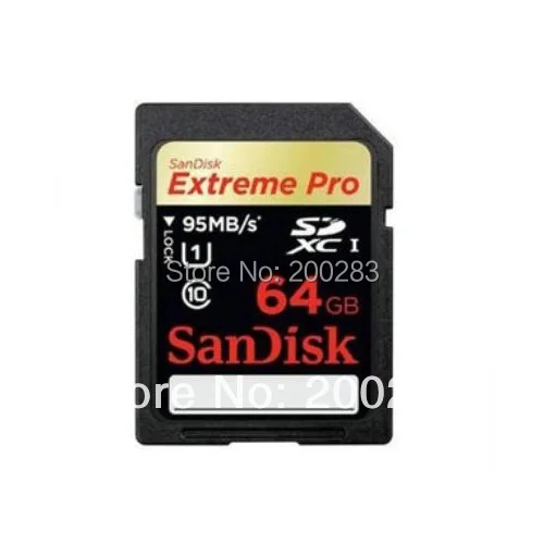 Новый 2014 Горячая Продажа 100% Первоначально Неподдельный SanDisk Extreme Pro SDHC UHS-I Карт