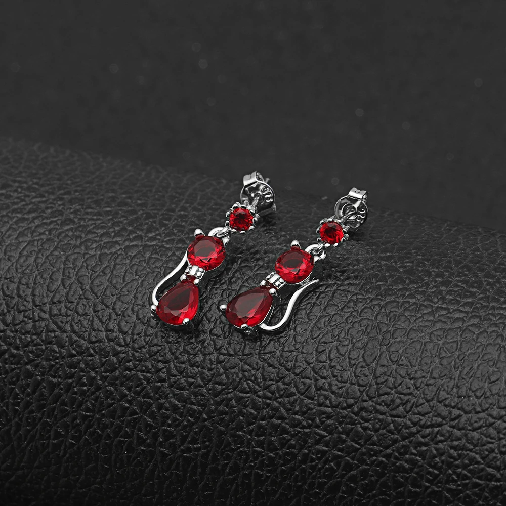 Женские серьги гвоздики серебряного цвета с круглым Цирконом|Серьги-гвоздики| |