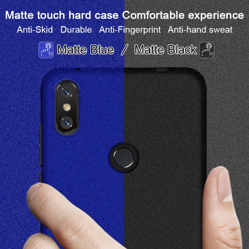 Imak ковбойский матовый чехол для Xiaomi Redmi Note 6 Pro задняя крышка защитный |