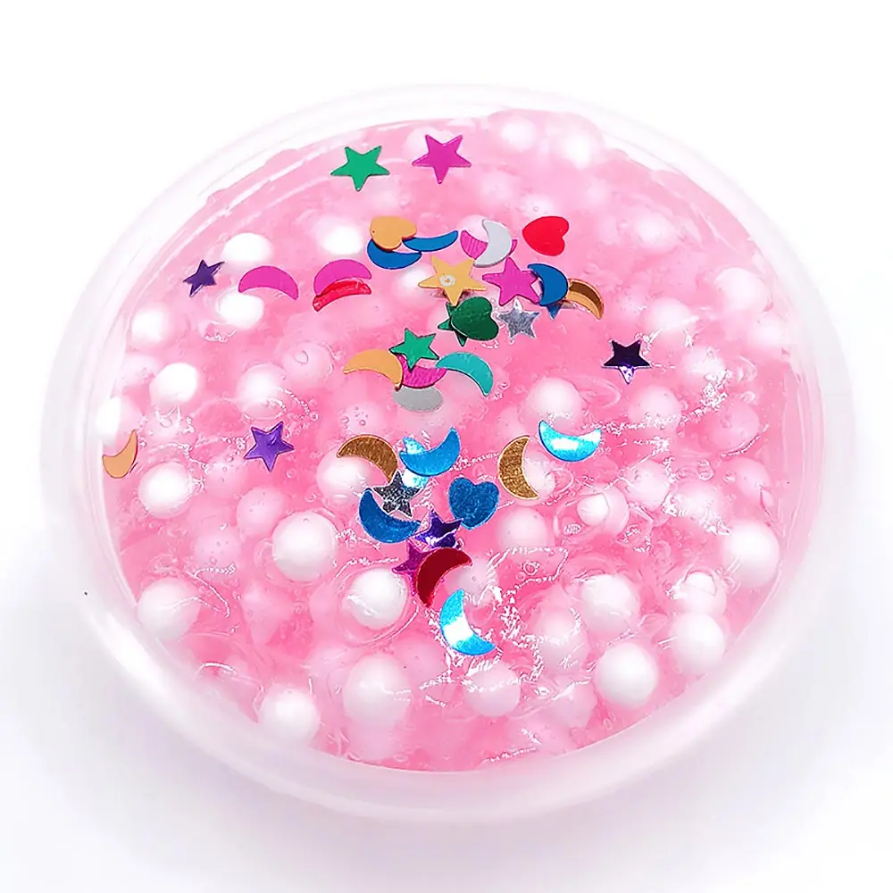 Fulljion Soft Light Clay Slime Toys Polymer Modeling Fluffy Putty Lizun Plasticine Foam Beads Daiso Box Fimo Handgum | Игрушки и хобби