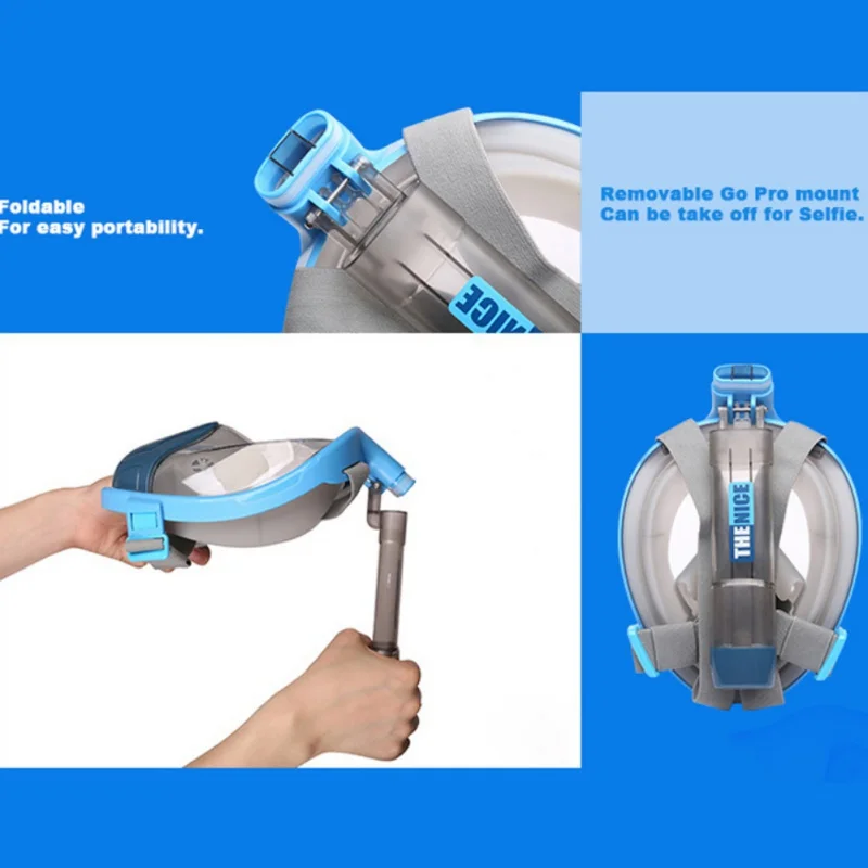 

Diving Mask Underwater Anti Fog Full Face Snorkeling Mask Women Men Kids Swimming Snorkel Diving Masks