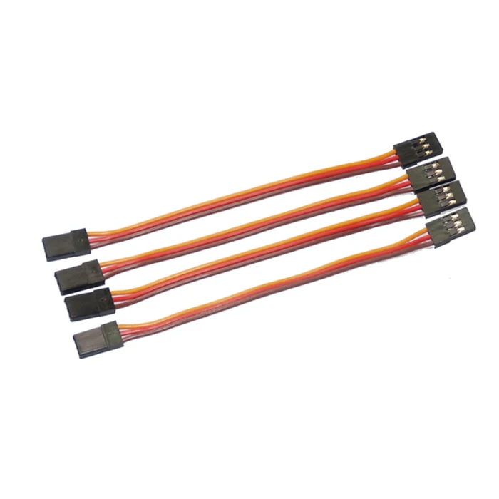10 шт./лот 150 мм 10cm15cm 22AWG JR кабель со штыревыми соединителями на обоих концах для
