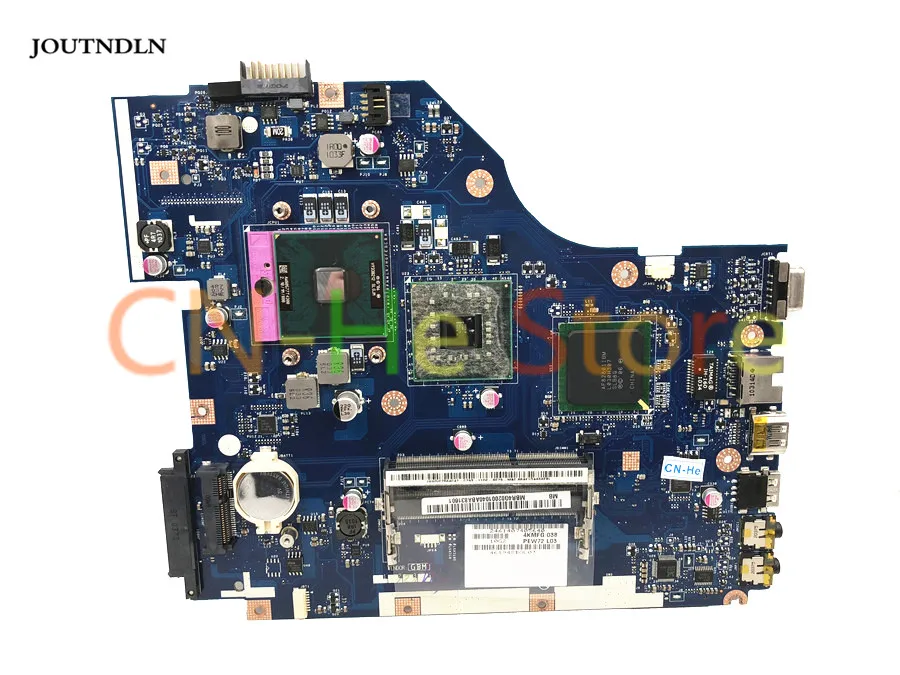 JOUTNDLN для ACER 5336 Материнская плата ноутбука MBR4G02001 PEW72 LA-6631P GL40 GMA 4500 м DDR3 выслать
