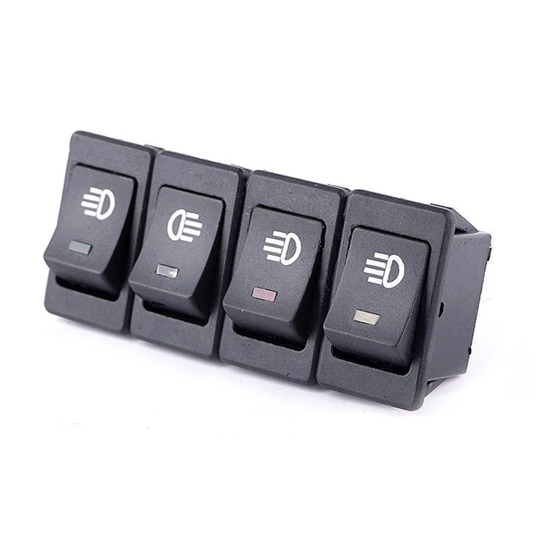 Universal touran DC12V 35A Car Auto Fog Switch Light Rocker Toggle Button swithc On/Off For Auto LED Indicator Blue in the car
