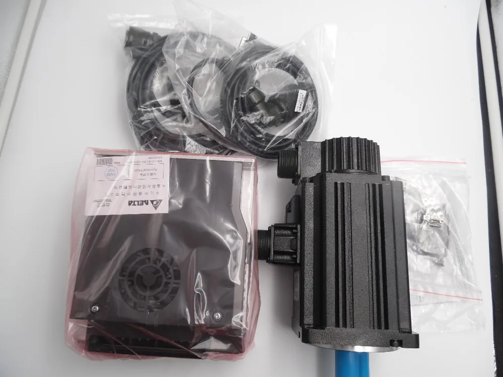 

Delta 1000W 1KW with Brake B2 Series Servo Drive + Motor kit ASD-B2-1021-B + ECMA-C21010SS Brand New