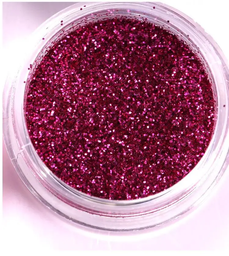 Профессиональный 45 цветов дизайн ногтей порошок пыль макияж блестящие ногти