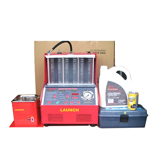 Launch CNC 602A CNC602A инжектор очиститель и тестер с английской панелью Бесплатная