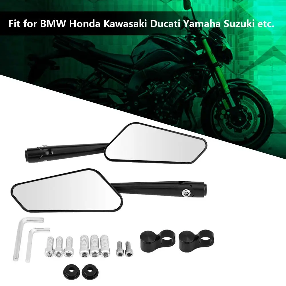 Универсальное боковое зеркало заднего вида для мотоцикла с ЧПУ BMW Honda Kawasaki Ducati Yamaha