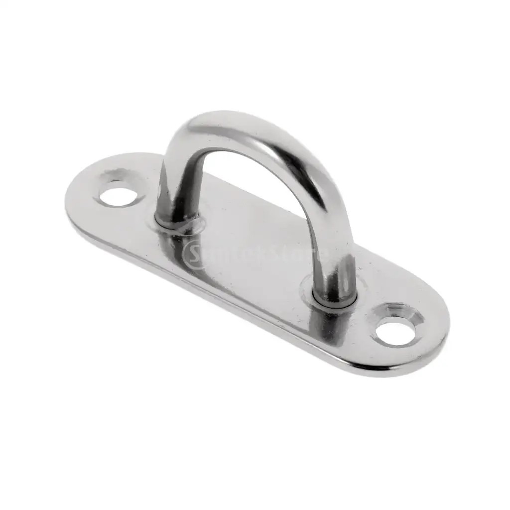 4 шт. Heavy Duty 5 мм 6 8 Нержавеющая сталь продолговатые Pad пластины с проушиной
