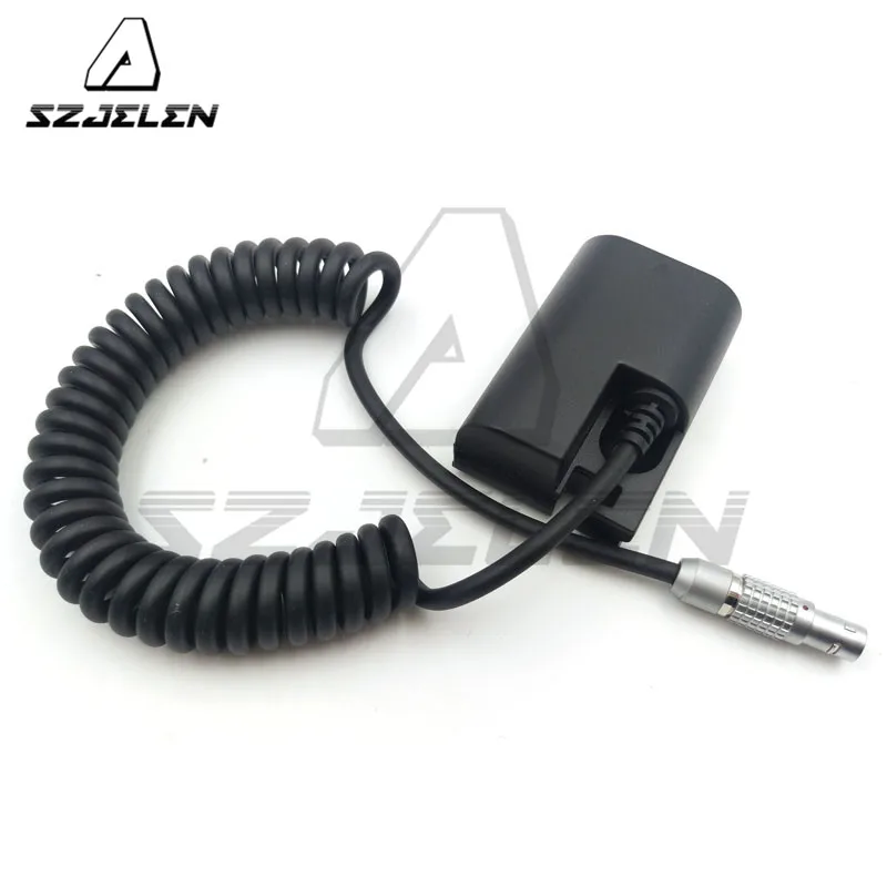 2 контактный разъем для Canon LP E6 вход 14 8 V выход Lanparte Power Coupler DC Dummy Battery Pack For 5D2 7D 60D