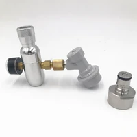 mini regulator with ball lock disconnect with 14 mfl thread gas and carbonation capnew bar accessroy