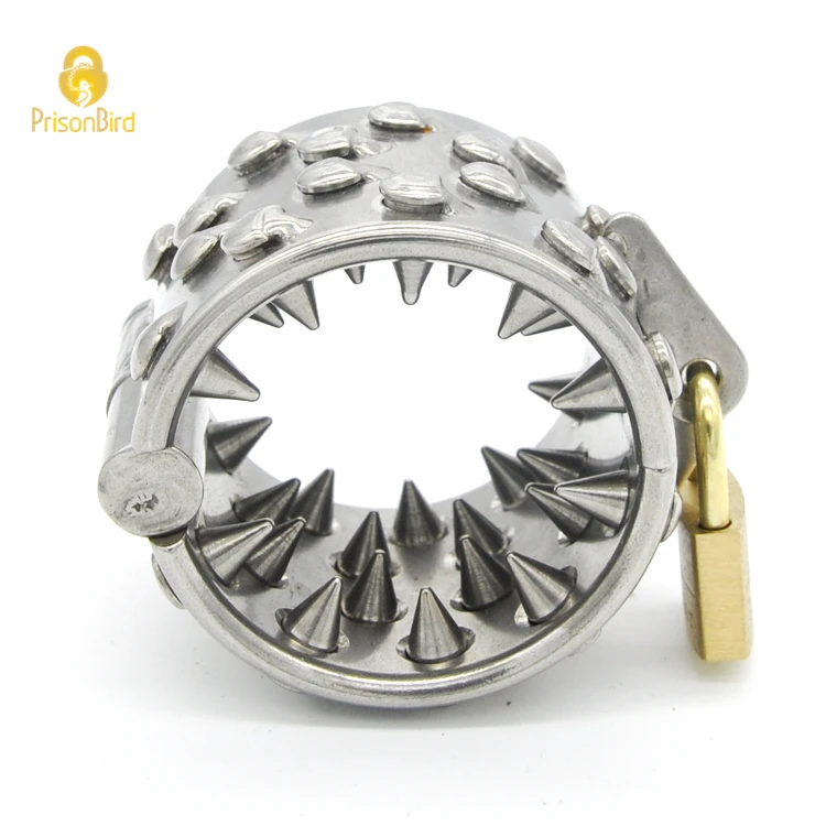 CHASTE птица из нержавеющей стали металлическая Мужская целомудрия 4 ряда кольцо