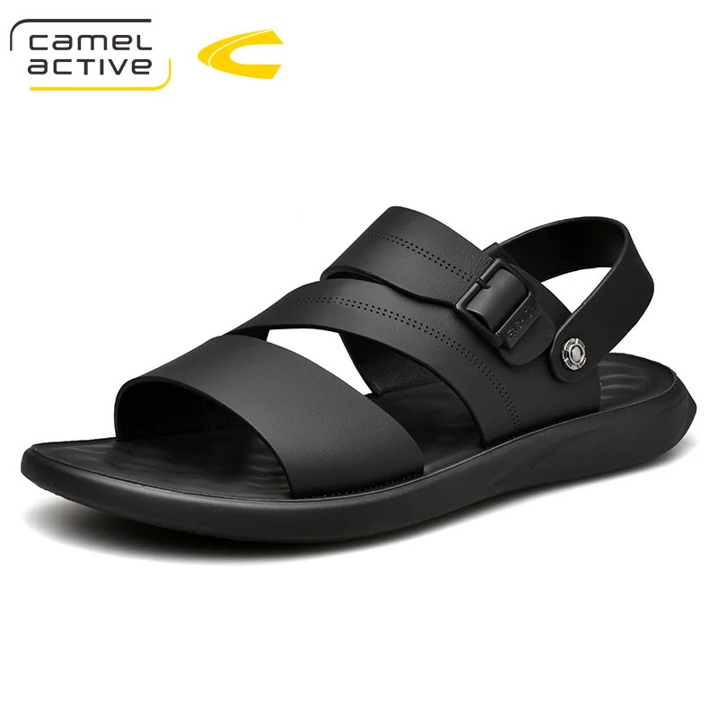 Мужские сандалии Camel Active кожаные из натуральной кожи на лето 2019 - купить по