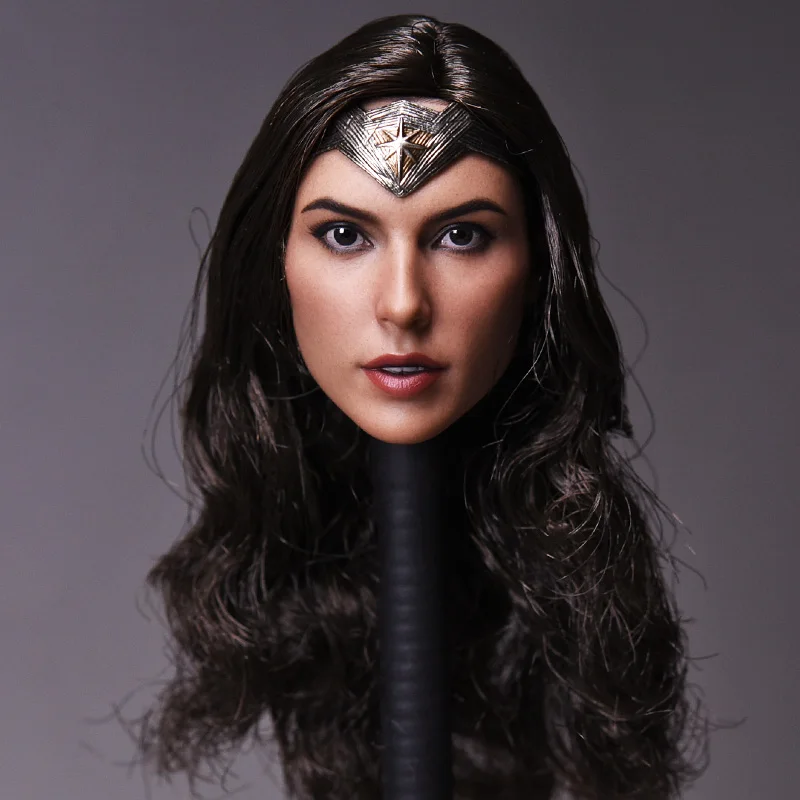 1/6 Gal Gadot Подгонянная голова Лепка для горячих игрушек Phicen женское тело чудо-женщина