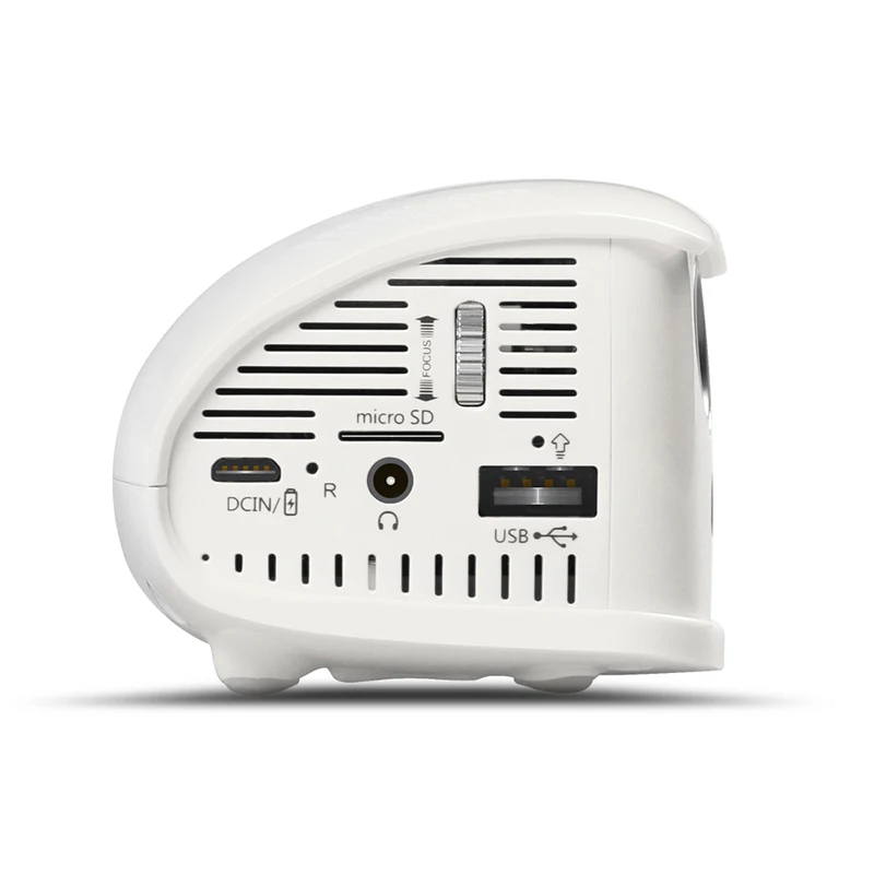 WOWOTO Мини проектор 854*480 разрешение Android Wi Fi Bluetooth LED Портативный HD домашний