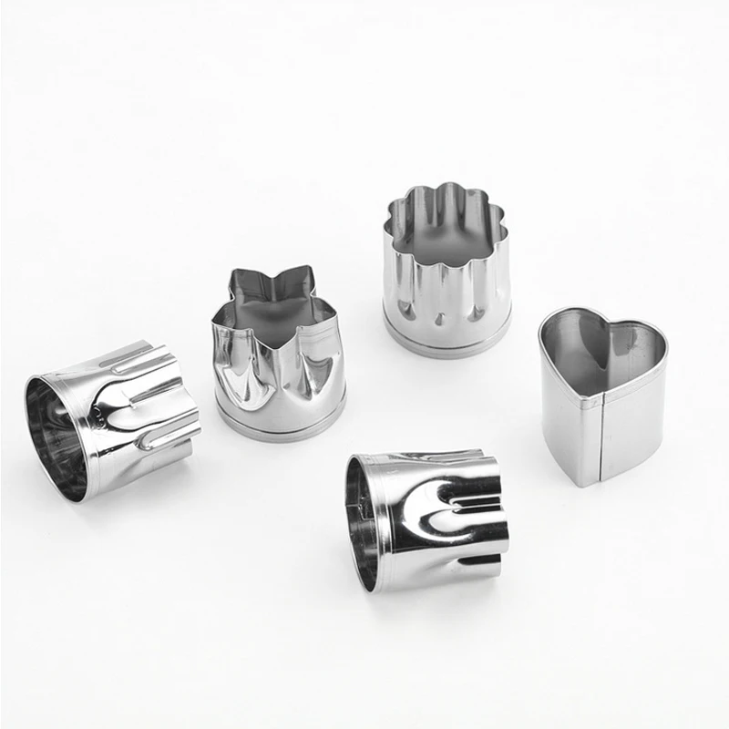 5 шт./лот маленький набор резаков для печенья жаропрочная посуда фондана кухонные