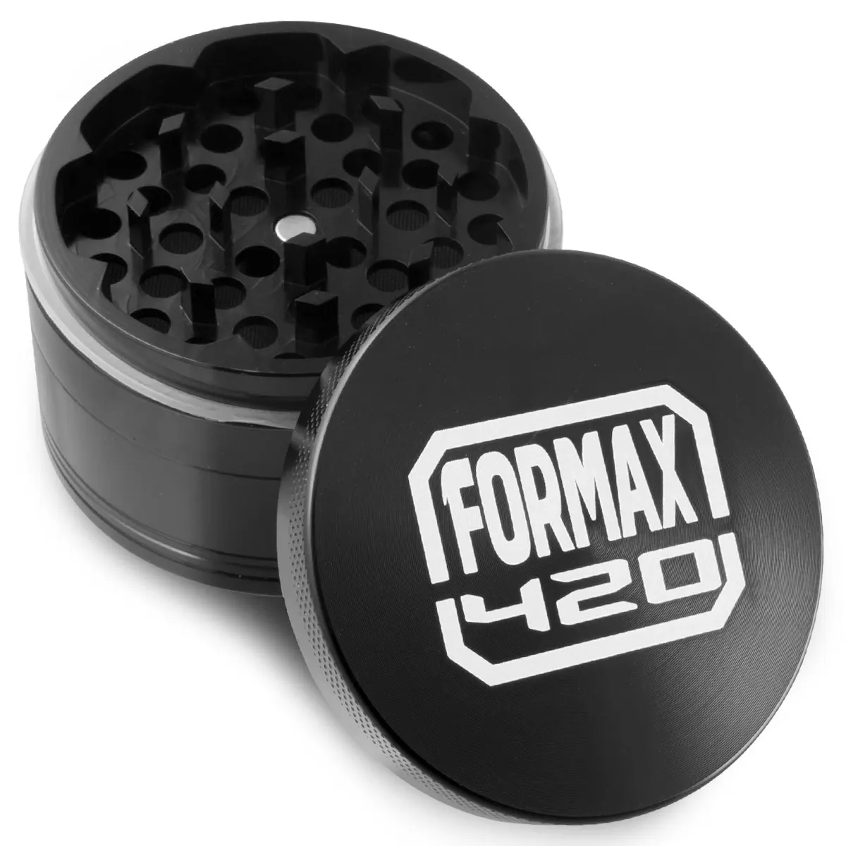 Formax420 2 5 дюймов Высококачественная табачная мельница 62 мм красный 4 части
