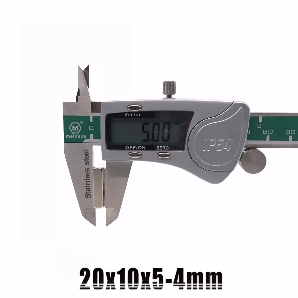 10 шт. 20*10*5 мм круглый потайной кольцевой магнит 20mmx10mmx5 с 4 мм отверстием Редкоземельные неодимовые 20*10*5 мм N35 горячая распродажа