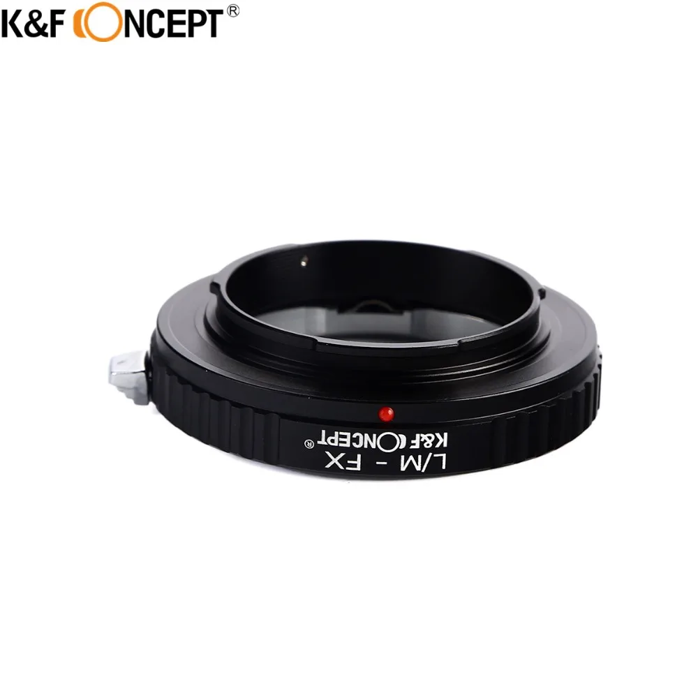 K & F CONCEPT кольцо адаптер объектива камеры для Leica M винт M9 Крепление Fujifilm X крепление