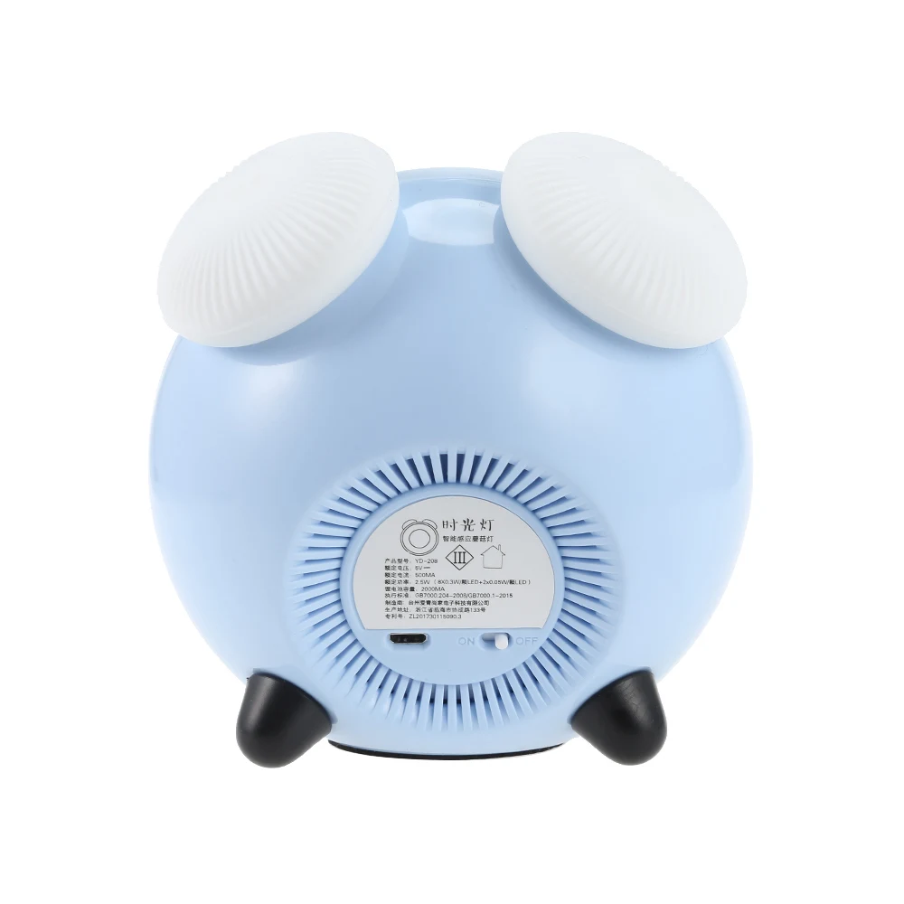 2018 Премиум умный сенсор в форме гриба светодиодный ночник ночники с цифровой