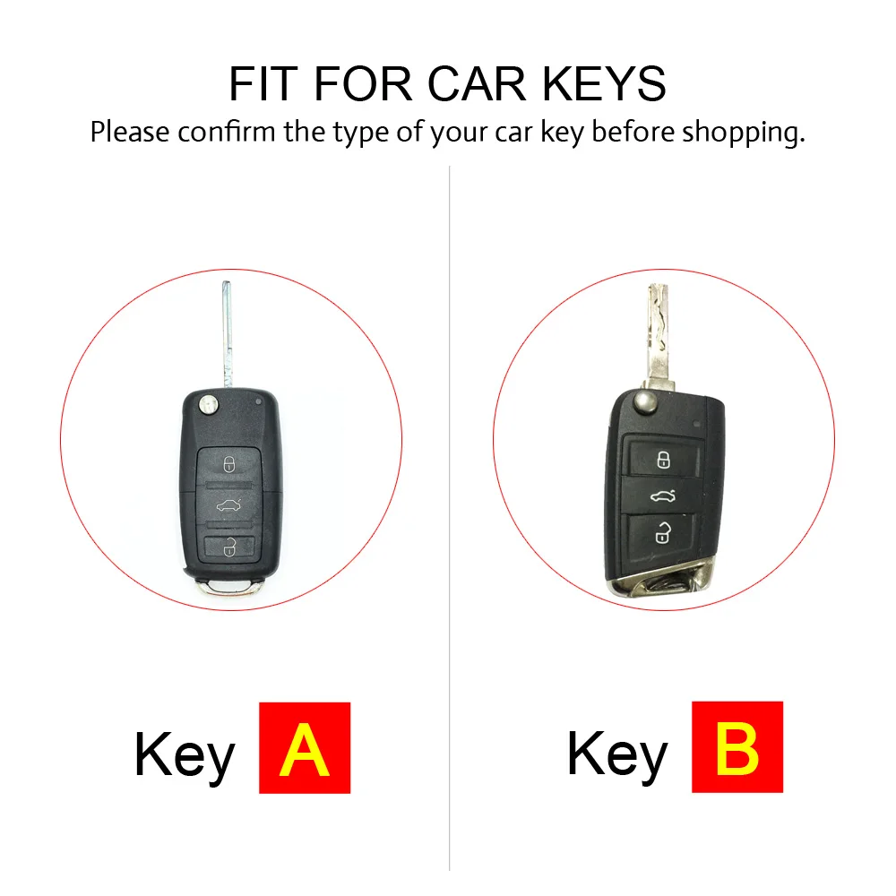 Кожаный чехол для ключей автомобиля для VW Volkswagen Polo Golf Passat Beetle Caddy T5 Up Eos Tiguan Skoda A5 SEAT Leon Altea откидной Чехол для пульта дистанционного управления