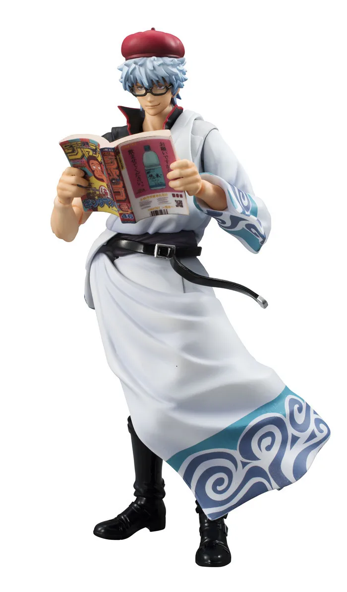 18 см аниме фигурка Ваха гинтама Серебряная Душа Gin Tama Sakata гинтоки белая модель из