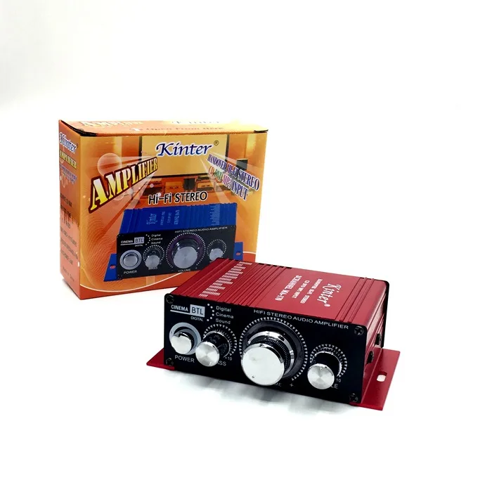 Kinter MA 170 модный мини 2CH Hi Fi стерео усилитель DVD MP3 динамик для Автомобиль Мотоцикл