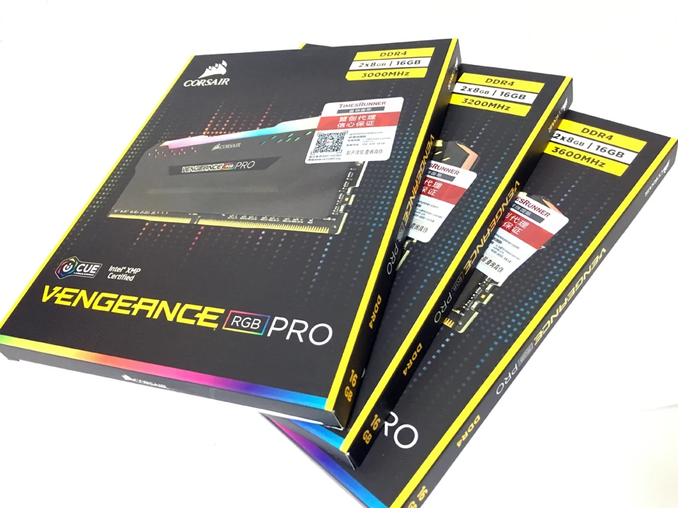 CORSAIR 16 Гб 2x8 ГБ двухканальный DDR4 RGB PRO 3600 МГц DIMM настольная память поддержка